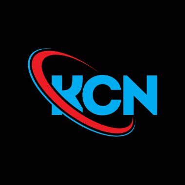 KCN logosu. KCN mektubu. KCN harf logosu tasarımı. Çember ve büyük harfli monogram logosuna bağlı baş harfler KCN logosu. Teknoloji, iş ve emlak markası için KCN tipografisi.
