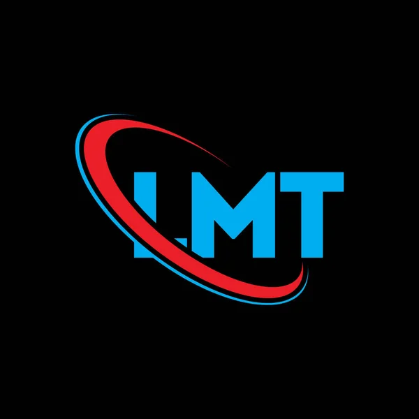 Logo Lmt Dopis Lmt Návrh Loga Lmt Iniciály Logo Lmt — Stockový vektor