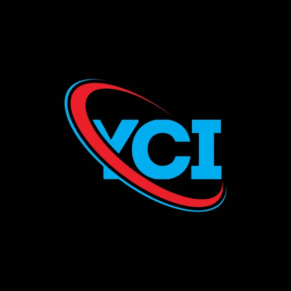 Logo Yci Carta Yci Diseño Del Logotipo Letra Yci Logotipo — Archivo Imágenes Vectoriales