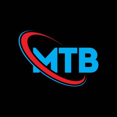 MTB logosu. MTB mektubu. MTB harfli logo tasarımı. Çember ve büyük harfli monogram logosuna bağlı baş harfler. Teknoloji, iş ve emlak markası için MTB tipografisi.
