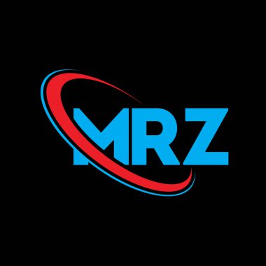 MRZ logosu. MRZ harfi. MRZ harfli logo tasarımı. Çember ve büyük harfli monogram logosuna bağlı MRZ logosu. Teknoloji, iş ve emlak markası MRZ tipografisi.