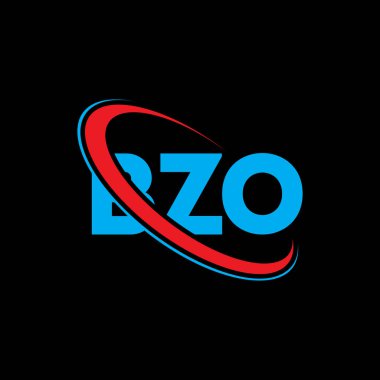 BZO logosu. BZO mektubu. BZO harf logosu tasarımı. Çember ve büyük harfli monogram logosuna bağlı BZO logosu. Teknoloji, iş ve emlak markası için BZO tipografisi.