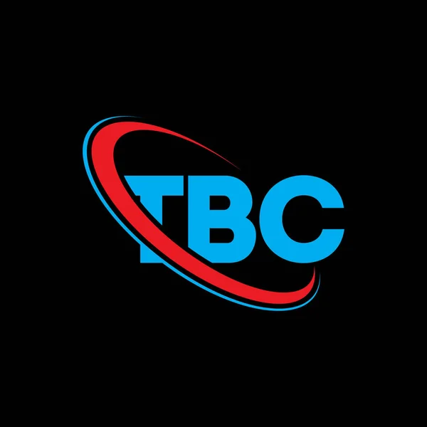 Logo Tbc Tbc Dopis Návrh Loga Tbc Iniciály Tbc Logo — Stockový vektor