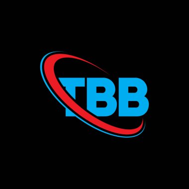 TBB logosu. Tüberküloz. TBB harfli logo tasarımı. Çember ve büyük harfli monogram logosuna bağlı TBB logosu. Teknoloji, iş ve emlak markası için TBB tipografisi.