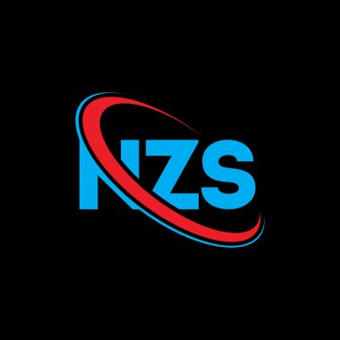 NZS logosu. NZS mektubu. NZS harf logosu tasarımı. Çember ve büyük harfli monogram logosuna bağlı NZS logosu. Teknoloji, iş ve emlak markası için NZS tipografisi.