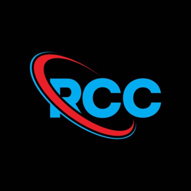 RCC logosu. RCC mektubu. RCC harf logosu tasarımı. Çember ve büyük harfli monogram logosuna bağlı RCC logosu. Teknoloji, iş ve emlak markası için RCC tipografisi.