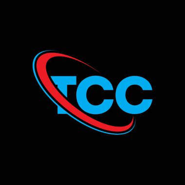 TCC logosu. TCC mektubu. TCC harf logosu tasarımı. Çember ve büyük harfli monogram logosuna bağlı baş harfler TCC logosu. Teknoloji, iş ve emlak markası için TCC tipografisi.