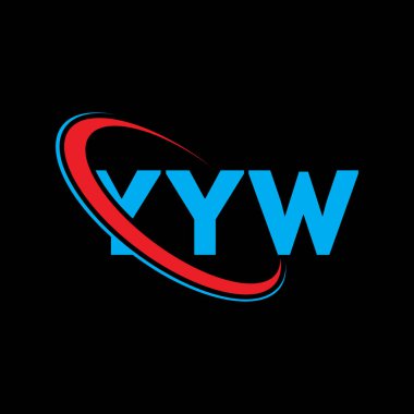 YYW logosu. YYW harfi. YYW harf logosu tasarımı. Çember ve büyük harfli monogram logosuyla birleştirilmiş YYW logosu. Teknoloji, iş ve emlak markası için YYW tipografisi.
