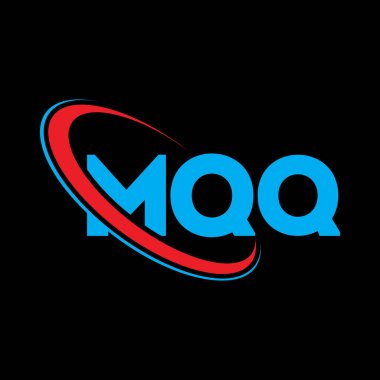 MQQ logosu. MQQ mektubu. MQQ harfi logo tasarımı. Çember ve büyük harfli monogram logosuna bağlı baş harfler. Teknoloji, iş ve emlak markası için MQQ tipografisi.