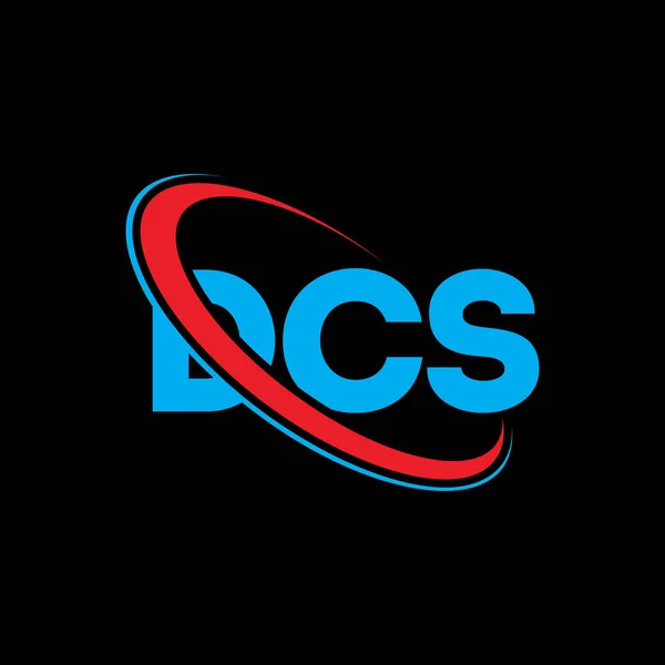 Dcs Logo Dcs Letter Dcs Letter Logo Design Initials Dcs — Stock Vector