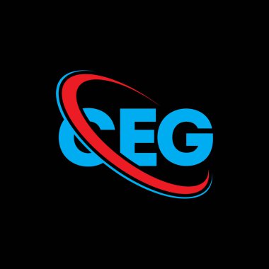 CEO logosu. CEG mektubu. CEG harf logosu tasarımı. Çember ve büyük harfli monogram logosuna bağlı CEG logosu. Teknoloji, iş ve emlak markası için CEG tipografisi.