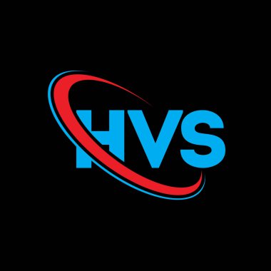 HVS logosu. HVS mektubu. HVS harf logosu tasarımı. Çember ve büyük harfli monogram logosuna bağlı HVS logosu. Teknoloji, iş ve emlak markası için HVS tipografisi.