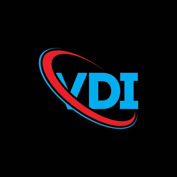 Logo Vdi Carta Vdi Diseño Del Logotipo Carta Vdi Logo — Archivo Imágenes Vectoriales