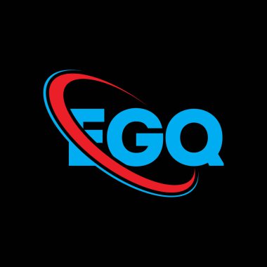 EGQ logosu. EGQ mektubu. EGQ harf logosu tasarımı. Çember ve büyük harfli monogram logosuyla EGQ logosunun baş harfleri. Teknoloji, iş ve emlak markası için EGQ tipografisi.