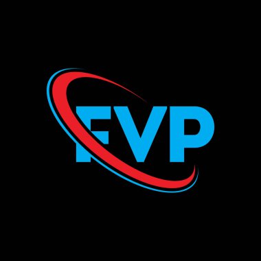 FVP logosu. FVP mektubu. FVP harf logosu tasarımı. Çember ve büyük harfli monogram logosuna bağlı FVP logosu. Teknoloji, iş ve emlak markası için FVP tipografisi.
