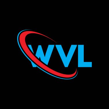 WVL logosu. WVL mektubu. WVL mektup logosu tasarımı. Çember ve büyük harfli monogram logosuna bağlı baş harfler WVL logosu. Teknoloji, iş ve emlak markası için WVL tipografisi.