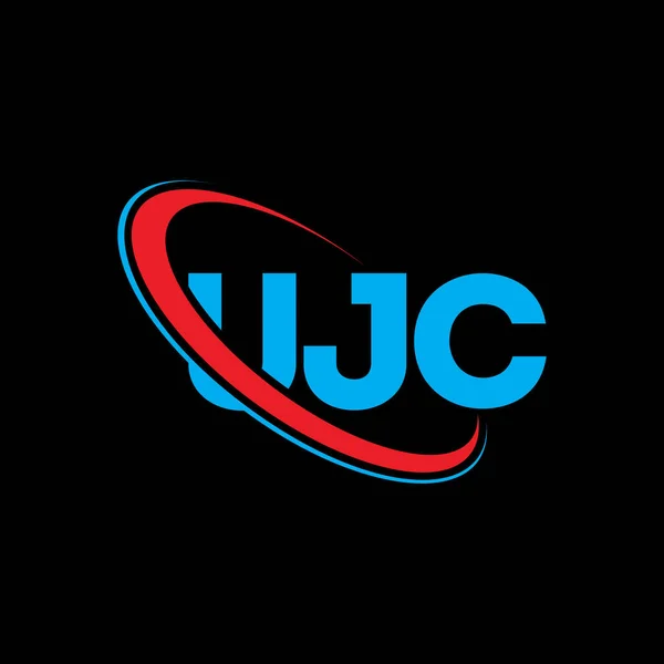 Ujc Logo Ujc的信Ujc字母标识设计 用圆形和大写字母标识连接Ujc标识的首字母缩写 Ujc Typography Technology Business Real Estate — 图库矢量图片