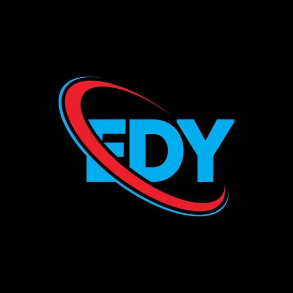 Логотип Edy Епі Лист Літерний Дизайн Логотипу Початки Логотипу Edy — стоковий вектор