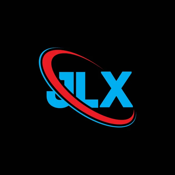 Logo Jlx Dopis Jlx Návrh Loga Jlx Iniciály Logo Jlx — Stockový vektor