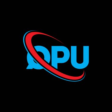 QPU logosu. QPU harfi. QPU harf logosu tasarımı. Çember ve büyük harfli monogram logosuna bağlı QPU logosu. Teknoloji, iş ve emlak markası için QPU tipografisi.