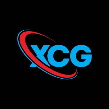 XCG logosu. XCG harfi. XCG harf logosu tasarımı. Çember ve büyük harfli monogram logosuna bağlı XCG logosu. Teknoloji, iş ve emlak markası için XCG tipografisi.