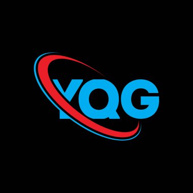 YQG logosu. YQG harfi. YQG harf logosu tasarımı. Çember ve büyük harfli monogram logosuyla birleştirilmiş YQG logosu. Teknoloji, iş ve emlak markası için YQG tipografisi.