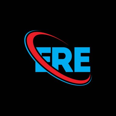 Logo. Mektup. Mektup logosu tasarımı. Çember ve büyük harfli monogram logosu ile birleştirilmiş Teknoloji, iş dünyası ve emlak markası.