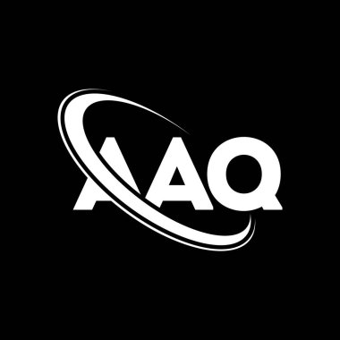 AAQ logo. AAQ letter. AAQ letter logo design. Intitials AAQ logo linked with circle and uppercase monogram logo. AAQ typography for technology, business and real estate brand.