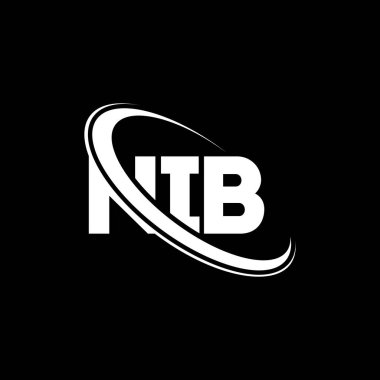 NIB logosu. Nib mektubu. NIB harfi logo tasarımı. Çember ve büyük harfli monogram logosuna bağlı ilk NIB logosu. Teknoloji, iş ve emlak markası için NIB tipografisi.