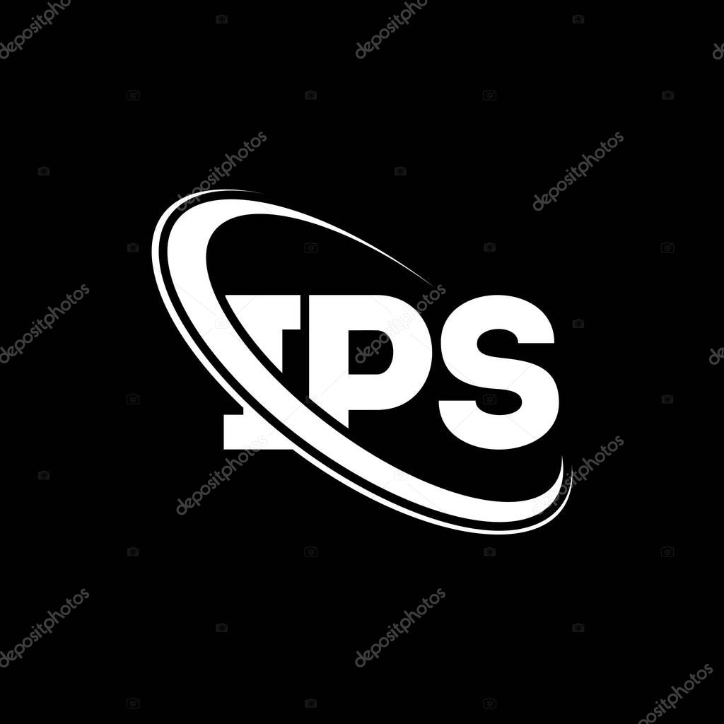 IPS logo. IPS letter. IPS letter logo design. Initials IPS logo linked with circle and uppercase monogram logo. IPS typography for technology, business and real estate brand.