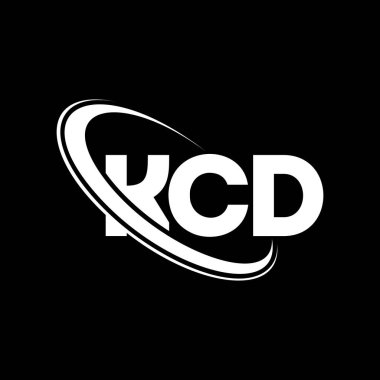 KCD logosu. KCD mektubu. KCD harfli logo tasarımı. Çember ve büyük harfli monogram logosuna bağlı baş harfler KCD logosu. Teknoloji, iş ve emlak markası için KCD tipografisi.