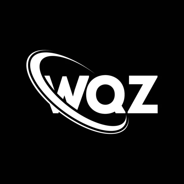 Logo Wqz Wqz Dopis Návrh Loga Wqz Iniciály Wqz Logo — Stockový vektor