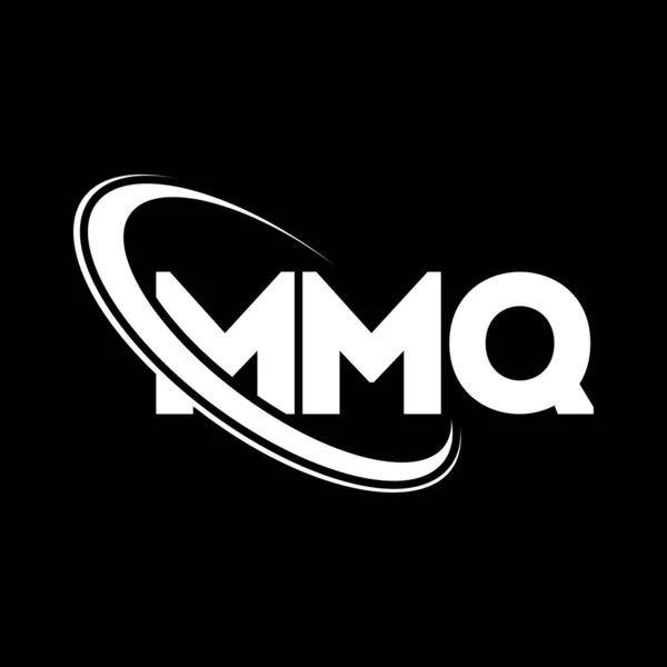Logo Mmq Carta Mmq Diseño Del Logotipo Letra Mmq Logo — Vector de stock