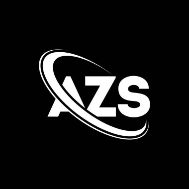 AZS logo. AZS letter. AZS letter logo design. Initials AZS logo linked with circle and uppercase monogram logo. AZS typography for technology, business and real estate brand.