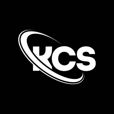 KCS logosu. KCS harfi. KCS harf logosu tasarımı. Çember ve büyük harfli monogram logosuna bağlı baş harfler KCS logosu. Teknoloji, iş ve emlak markası için KCS tipografisi.