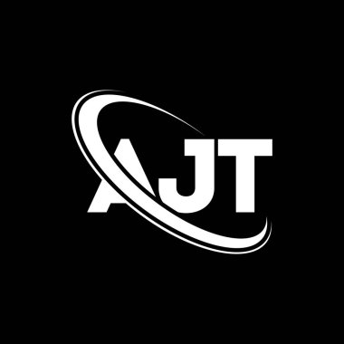 AJT logo. AJT letter. AJT letter logo design. Initials AJT logo linked with circle and uppercase monogram logo. AJT typography for technology, business and real estate brand.