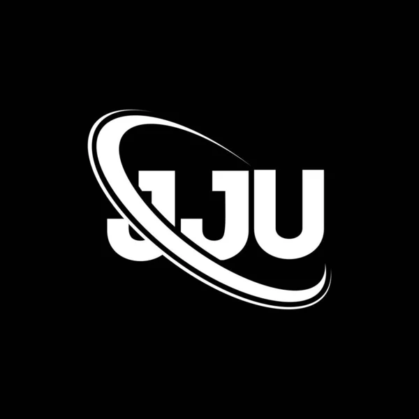 Jju Logo Jju Letter Jju Letter Logo Design Initials Jju — Stock Vector