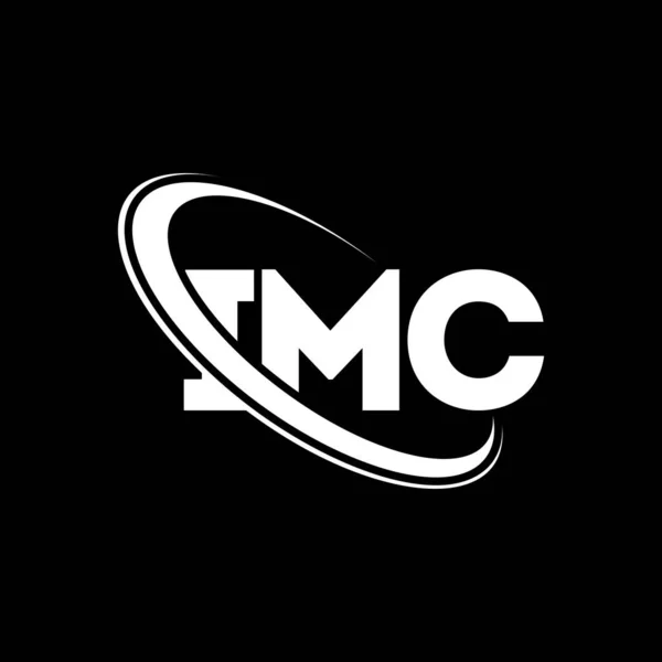 Логотип Imc Письмо Imc Дизайн Логотипа Imc Логотип Imc Связан — стоковый вектор