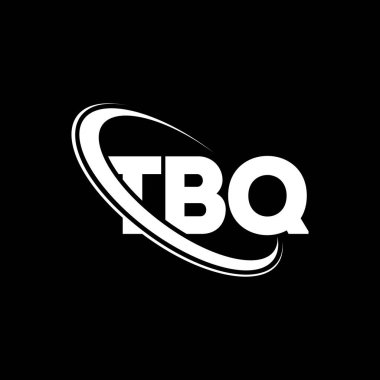 TBQ logosu. TBQ mektubu. TBQ harfi logo tasarımı. Çember ve büyük harfli monogram logosuna bağlı TBQ logosu. Teknoloji, iş ve emlak markası için TBQ tipografisi.