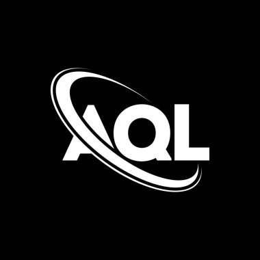 AQL logo. AQL letter. AQL letter logo design. Initials AQL logo linked with circle and uppercase monogram logo. AQL typography for technology, business and real estate brand.