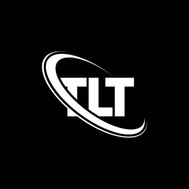 TLT logosu. TLT mektubu. TLT harf logosu tasarımı. Çember ve büyük harfli monogram logosuna bağlı baş harfler TLT logosu. Teknoloji, iş ve emlak markası için TLT tipografisi.
