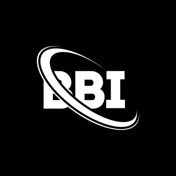 Bbi Logotyp Bbi Brev Bbi Brev Logotyp Design Initialer Bbi — Stock vektor