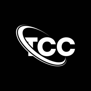 TCC logosu. TCC mektubu. TCC harf logosu tasarımı. Çember ve büyük harfli monogram logosuna bağlı baş harfler TCC logosu. Teknoloji, iş ve emlak markası için TCC tipografisi.