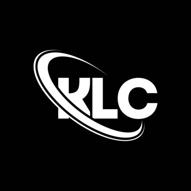 KLC logosu. KLC mektubu. KLC harf logosu tasarımı. Çember ve büyük harfli monogram logosuna bağlı baş harfler KLC logosu. Teknoloji, iş ve emlak markası için KLC tipografisi.