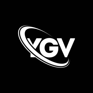 YGV logosu. YGV harfi. YGV harf logosu tasarımı. Çember ve büyük harfli monogram logosuyla birleştirilmiş YGV logosu. Teknoloji, iş ve emlak markası için YGV tipografisi.