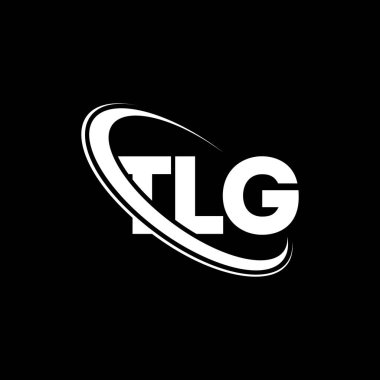 TLG logosu. TLG mektubu. TLG harf logosu tasarımı. Çember ve büyük harfli monogram logosuna bağlı baş harfler TLG logosu. Teknoloji, iş ve emlak markası için TLG tipografisi.