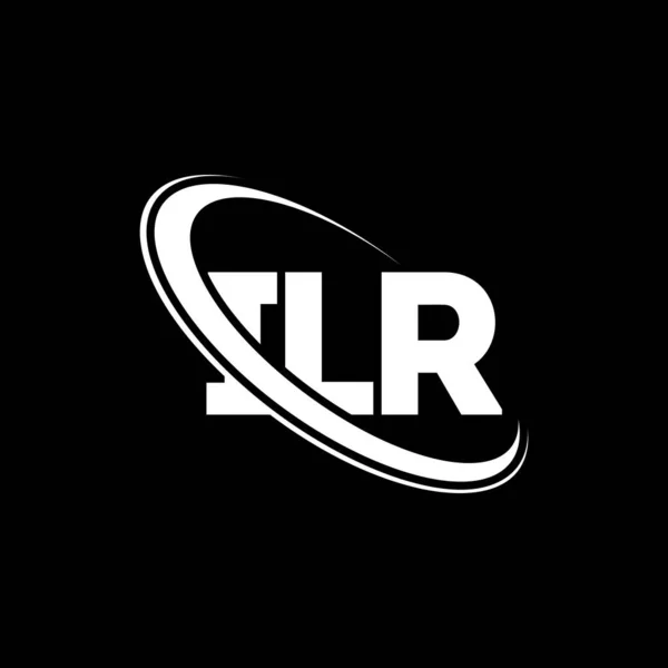 Logótipo Ilr Carta Ilr Ilr Design Logotipo Carta Iniciais Logotipo — Vetor de Stock