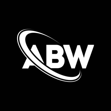 ABW logo. ABW letter. ABW letter logo design. Intitials ABW logo linked with circle and uppercase monogram logo. ABW typography for technology, business and real estate brand.