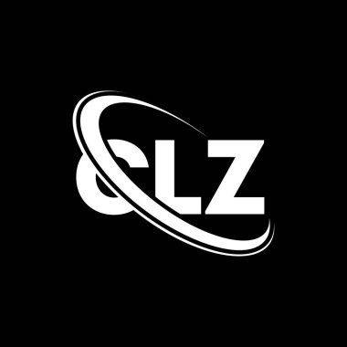 CLZ logosu. CLZ harfi. CLZ harf logosu tasarımı. Çember ve büyük harfli monogram logosuyla birleştirilmiş CLZ logosu. Teknoloji, iş ve emlak markası için CLZ tipografisi.