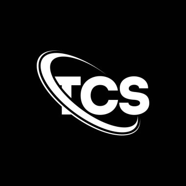 TCS logosu. TCS mektubu. TCS harf logosu tasarımı. Çember ve büyük harfli monogram logosuna bağlı baş harfler TCS logosu. Teknoloji, iş ve emlak markası için TCS tipografisi.